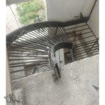 ساخت پله گرد فهیم زاد لاهیجان