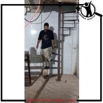 ساخت پله گرد معمولی مهدوی راد اهواز
