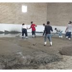 بتن ریزی کف ماله پروانه امیر بتن زنجان