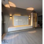 اجرای تی وی وال TV WALL دکو چوبی اسلامشهر