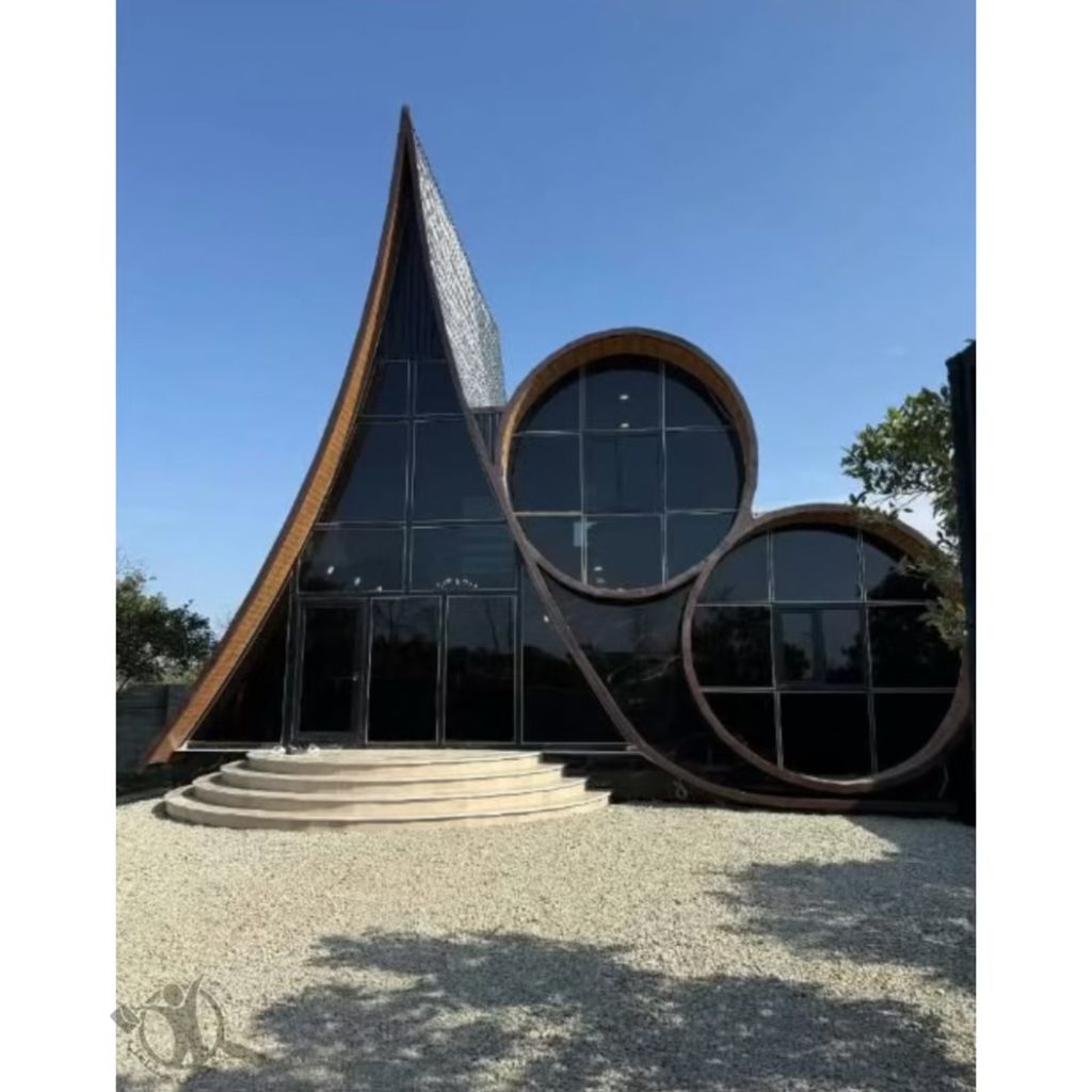 ساخت کلبه سوئیسی وودن هاوس wooden house ساری