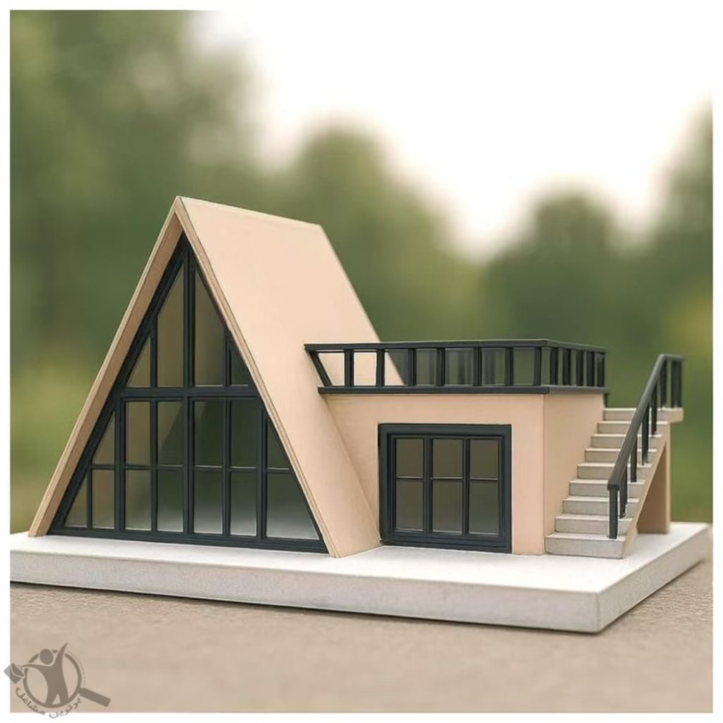 ساخت کلبه سوئیسی وودن هاوس wooden house ساری