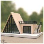 ساخت کلبه سوئیسی وودن هاوس wooden house ساری