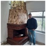 شومینه هیزمی شمال شرق در لاهیجان