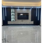 اجرای تی وی وال TV WALL دکو چوبی اسلامشهر