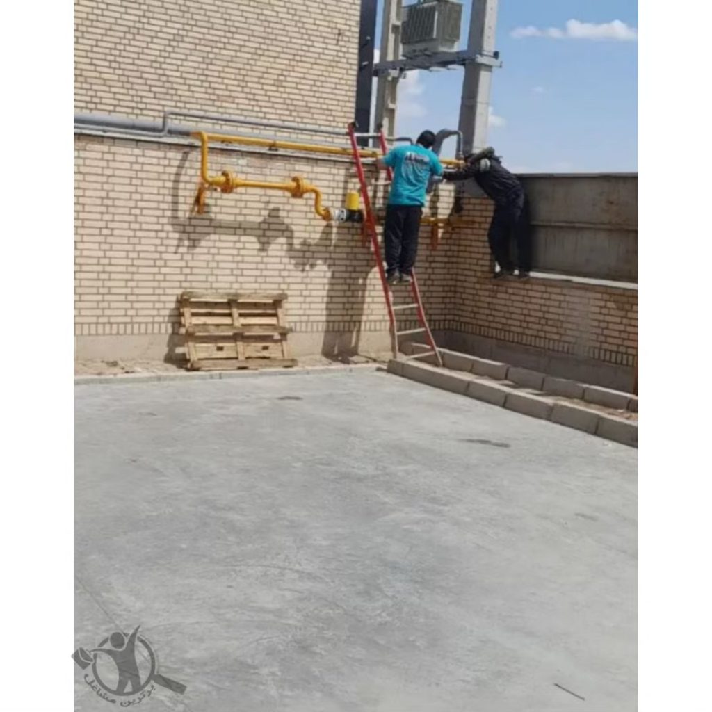 لوله کشی گاز زحل شعله آسیا شرق تهران