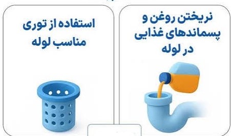 چگونه از گرفتگی لوله فاضلاب جلوگیری کنیم؟،مشاهده اطلاعات چگونه از گرفتگی لوله فاضلاب جلوگیری کنیم؟ در سامانه برترین مشاغل