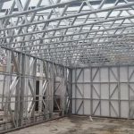 اجرای سازه LSF  شرکت مهندسی رضازاده RZLSF  مشهد