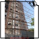 نصب داربست فلزی ستاره شب محمدیه قزوین