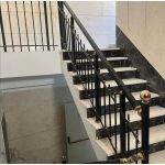 اجرای پله های چوبی دوبلکس ارژن خرم آباد