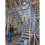 اجرای سازه LSF  شرکت مهندسی رضازاده RZLSF  مشهد