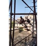 نصب داربست فلزی ستاره شب محمدیه قزوین